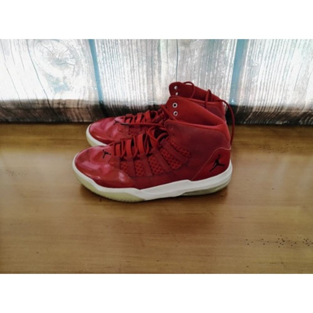 Jordan Prime Fly 2 Men's High Top Basketball Sneakers Red White Size 12 - Picture 3 of 5